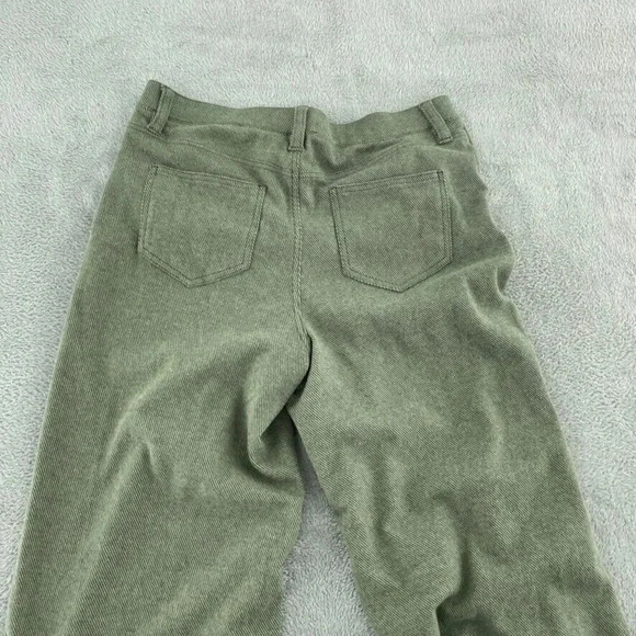 Lands End Wide-Leg Pants Womens M Green 3437 - Picture 8 of 10